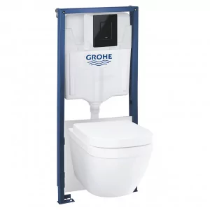 GROHE 39941000 SOLIDO ZESTAW 5 W 1 DO WC, WYSOKOŚĆ MONTAŻU 1,13 M - Stelaże i zestawy podtynkowe do WC - miniaturka - grafika 1