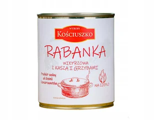 Wyroby Kościuszko Rąbanka wieprzowa 840g - Szybkie dania obiadowe - miniaturka - grafika 1