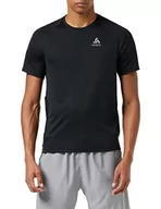 Koszulki męskie - Odlo Odlo T-shirt męski S/S Crew Neck Essential Chill-te T-Shirt czarny czarny S 313482 - miniaturka - grafika 1
