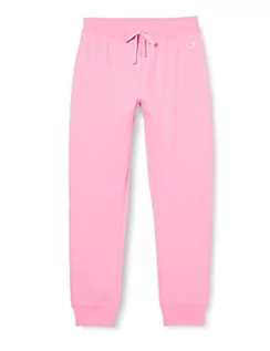 Spodnie damskie - Champion Damskie spodnie dresowe Legacy American Classics C-Logo Rib Cuff, Hot Pink, L - grafika 1
