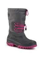 Buty dla dziewczynek - CMP Śniegowce Kids Ahto Wp 3Q49574J Szary - miniaturka - grafika 1