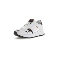 Półbuty damskie - Damskie Sneakersy GUESS VINSA2 FLPVN2PEL12-WHITE – Biały - miniaturka - grafika 1
