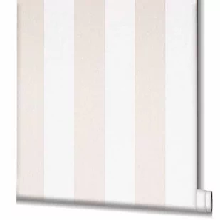 Noordwand Topchic Tapeta Stripes, beżowe i białe pasy - Tapety - miniaturka - grafika 1