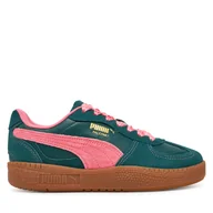 Sneakersy damskie - Sneakersy Puma Palermo Moda CF Wns 401306 01 Zielony - miniaturka - grafika 1