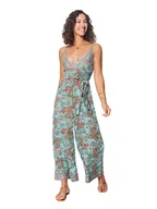 Kombinezony - Ipanima Kombinezon w kolorze turkusowym ze wzorem - miniaturka - grafika 1