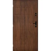Drzwi zewnętrzne - Drzwi zewnętrzne NEPTUN Orzech 90 lewe - miniaturka - grafika 1