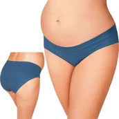 Bielizna ciążowa - Majtki Ciążowe Pod Brzuch Komplet X4 Półokrągłe - miniaturka - grafika 1