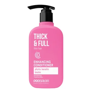 CHANTAL Prosalon Thick&amp;Full Odżywka Wzmacniająca Do Włosów 375ml - Odżywki do włosów - miniaturka - grafika 1