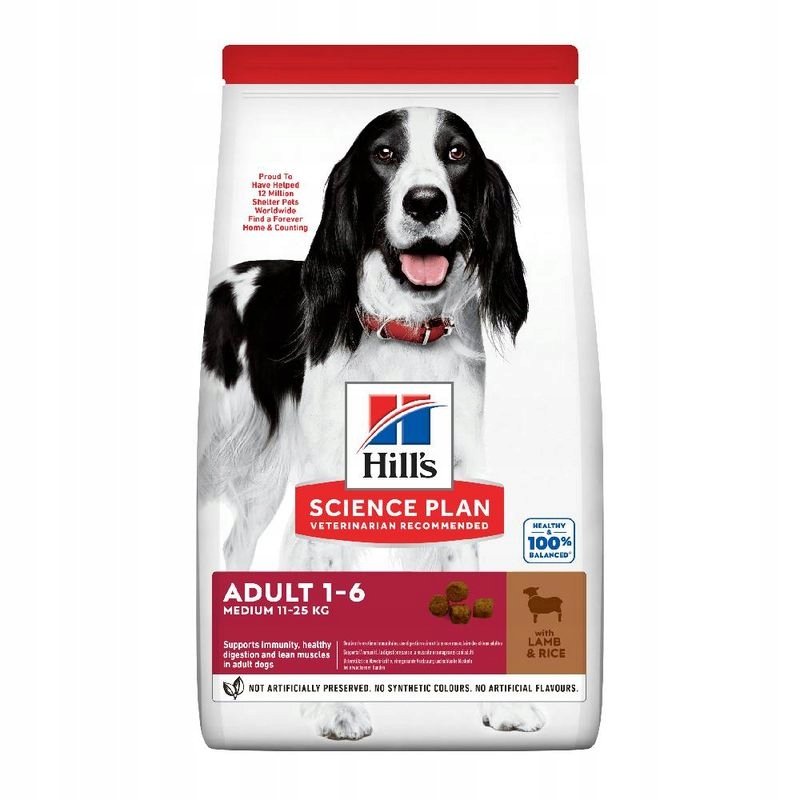 Hills Science Plan Science Plan Adult 16 Medium, z kurczakiem - 2 x 14 kg