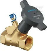 Zawory i kraniki - Zawór równoważący HydroControl A z gwintem wewnętrznym PN25 DN 25, z zaworkiem HydroPort Kvs=14,1 m3/h - miniaturka - grafika 1