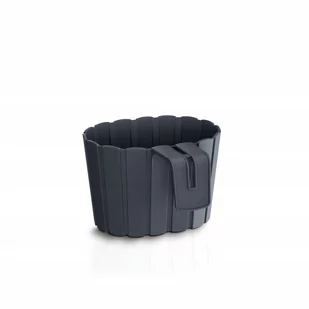 Prosperplast BOARDEE HOOK Doniczka wisząca 19,4 cm, antracyt DDEZ200 - Donice - miniaturka - grafika 1