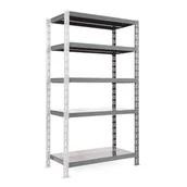 Szafy i regały magazynowe - Regał półkowy 1800x1200x500 mm, 5 półek, nośność półek 300 kg, dodatkowy - miniaturka - grafika 1