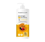Kosmetyki do kąpieli - DermoFuture Żel do Mycia 3 w 1 Ciasteczkowe Smaczki 500 ml - miniaturka - grafika 1
