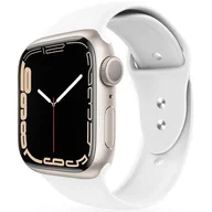 Akcesoria do zegarków - TECH-PROTECT TECH-PROTECT Pasek TECH-PROTECT Smoothband do Apple Watch 1/2/3/4 42/44 mm) Biały - miniaturka - grafika 1