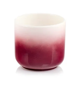 Osłonka na doniczkę ceramiczna ombre ciemny róż 14 - Donice - miniaturka - grafika 1