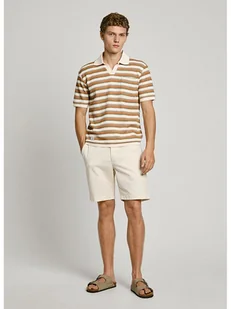 Pepe Jeans Szorty w kolorze kremowym - Spodenki męskie - miniaturka - grafika 1