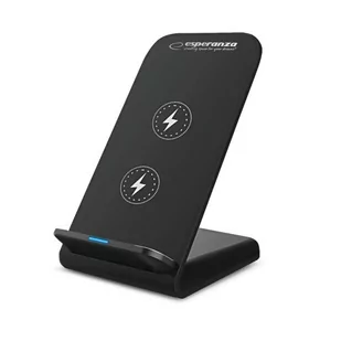 Esperanza PODSTAWKA POD TELEFON Z ŁADOWARKĄ BEZPRZEWODOWĄ 15W PHOTON EZC101 - Ładowarki do telefonów - miniaturka - grafika 1