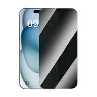 Akcesoria do smartwatchy - Szkło prywatyzujące Baseus dla iPhone 15 Plus - miniaturka - grafika 1