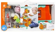 Zabawy w naśladowanie dorosłych - Grill/Supermarket 2w1 Auto MEGA CREATIVE 482928 - miniaturka - grafika 1