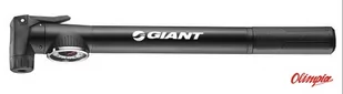 Pompka rowerowa Giant Control Mini 1+, z manometrem, czarna - Pompki rowerowe - miniaturka - grafika 1