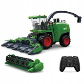 Zabawki zdalnie sterowane - Kombajn Zdalnie Sterowany 2w1 Świeci Dymi Pilot RC - miniaturka - grafika 1