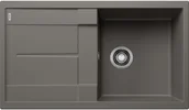 Zlewozmywaki - Zlewozmywak granitowy BLANCO Metra 5 S Silgranit Wulkaniczny szary 527293 - miniaturka - grafika 1