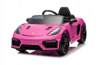 Pojazdy elektryczne dla dzieci - Pojazd Porsche Spyder RS 718 Różowy MP4 - miniaturka - grafika 1