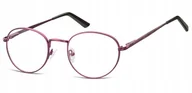 Okulary korekcyjne, oprawki, szkła - Lenonki Zerówki Oprawki okulary Korekcyjne FIOLET - miniaturka - grafika 1