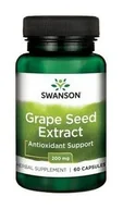 Witaminy i minerały - SWANSON Grapeseed extract 60kaps - miniaturka - grafika 1