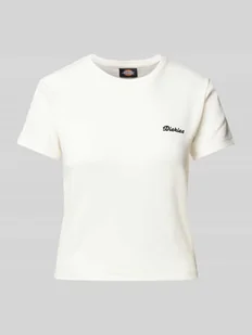 T-shirt z mieszanki bawełny model ‘LEWISTOWN’ - Koszulki i topy damskie - miniaturka - grafika 1