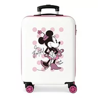 Walizki - Disney Have a Good Time Minnie So Beautiful Walizka kabinowa Różowy 38x55x20 cms Sztywne zapięcie z boku 35L 2 kg 4 koła Podwójne Bagaż Ręczny, Różowy, Talla única, walizka kabinowa - miniaturka - grafika 1