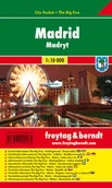 Atlasy i mapy - Freytag&amp;Berndt Madryt city pocket mapa 1:10 000 Freytag & Berndt - miniaturka - grafika 1