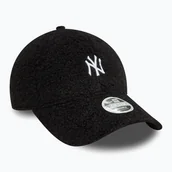 Czapki damskie - Czapka z daszkiem damska New Era Borg 9FORTY New York Yankees black WYSYŁKA W 24H 30 DNI NA ZWROT - miniaturka - grafika 1
