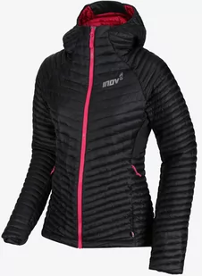 Kurtka do biegania damska Inov-8 Thermoshell Pro FZ - black/pink - Kurtki i kamizelki sportowe damskie - miniaturka - grafika 1