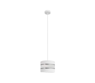 Żyrandol na lince HELEN 1xE27/60W/230V śr. 20 cm biały - Lampy sufitowe - miniaturka - grafika 1
