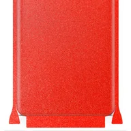 Akcesoria do tabletów i e-booków - Folia naklejka skórka strukturalna na TYŁ+BOKI do Huawei MatePad Pro 10.8 -  Czerwony Pastel Matowy Chropowaty Baranek - apgo SKINS - miniaturka - grafika 1