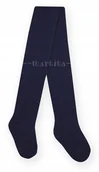 Rajstopy - YoClub, Rajstopy granatowe, bawełniane, 104/110 - miniaturka - grafika 1