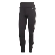 Legginsy - Legginsy damskie adidas TRAIN ESSENTIALS 3-STRIPES 7/8 czarne HT5438-S - miniaturka - grafika 1