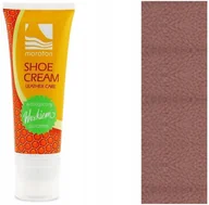 Środki do obuwia i ubrań - G10-50 BRĄZOWY ŚREDNI KREM DO RENOWACJI BUTÓW ZE SKÓRY LICOWEJ PASTA + WOSK - miniaturka - grafika 1