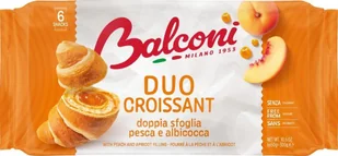 Rogaliki z nadzieniem morelowym Duo Albicocca 300g - Balconi - Pieczywo chrupkie - miniaturka - grafika 1