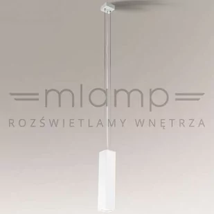 Shilo lampa wisząca Noda GU10 biała 7642 - Lampy sufitowe - miniaturka - grafika 1
