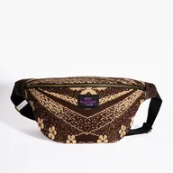 Nerki - Upcyclingowa nerka brązowo-beżowa ze starej narzuty - miniaturka - grafika 1