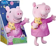 Maskotki i pluszaki - Świnka Peppa Maskotka  - Pluszak 25 cm w pudełku Hasbro - miniaturka - grafika 1
