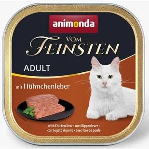 Animonda Vom Feinsten Classic Cat smak: wątróbka z kurczaka - Mokra karma dla kotów - miniaturka - grafika 1
