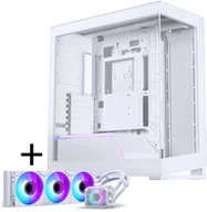 Obudowy komputerowe - Obudowa Phanteks NV-Serie NV5 MK2 DRGB biała + Glacier One 360M25 AiO - miniaturka - grafika 1