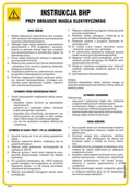 Instrukcje stanowiskowe BHP - IAA33 INSTRUKCJA BHP PRZY OBSŁUDZE MAGLA ELEKTRYCZNEGO, FN - FOLIA SAMOPRZYLEPNA; (245X350MM) - miniaturka - grafika 1
