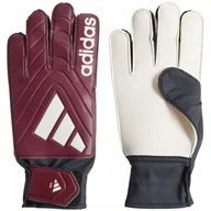 Piłka nożna - Rękawice bramkarskie adidas Copa Club bordowe IQ4017 10,5 - miniaturka - grafika 1