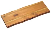 Deski do krojenia - Kesper Gruba deska do krojenia z drewna akacjowego drewniana deska do krojenia deska kuchenna deska do serwowania akcesoria kuchenne B01FXP2L9Y - miniaturka - grafika 1
