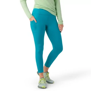 Bielizna sportowa damska - Legginsy damskie Smartwool Active 7/8 Legging deep lake - XS - grafika 1