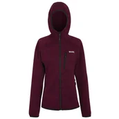 Bluzy sportowe damskie - Bluza damska Regatta Women’s Hooded Newhill Rozmiar: XS / Kolor: czerwony - miniaturka - grafika 1